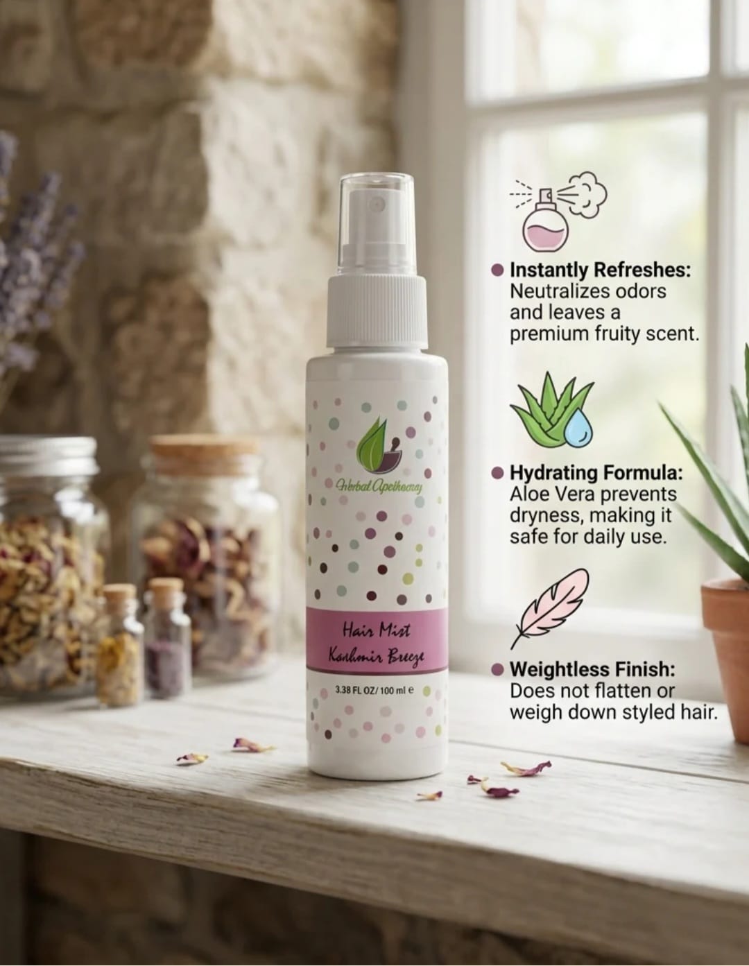 Kashmir hair mist 100ml