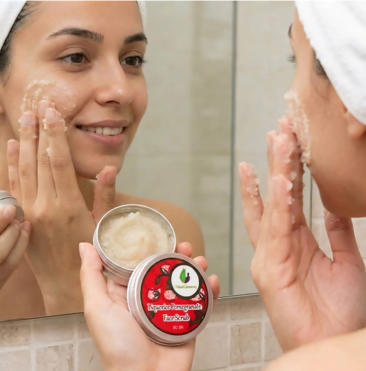 Pomegranate face scrub 100gm