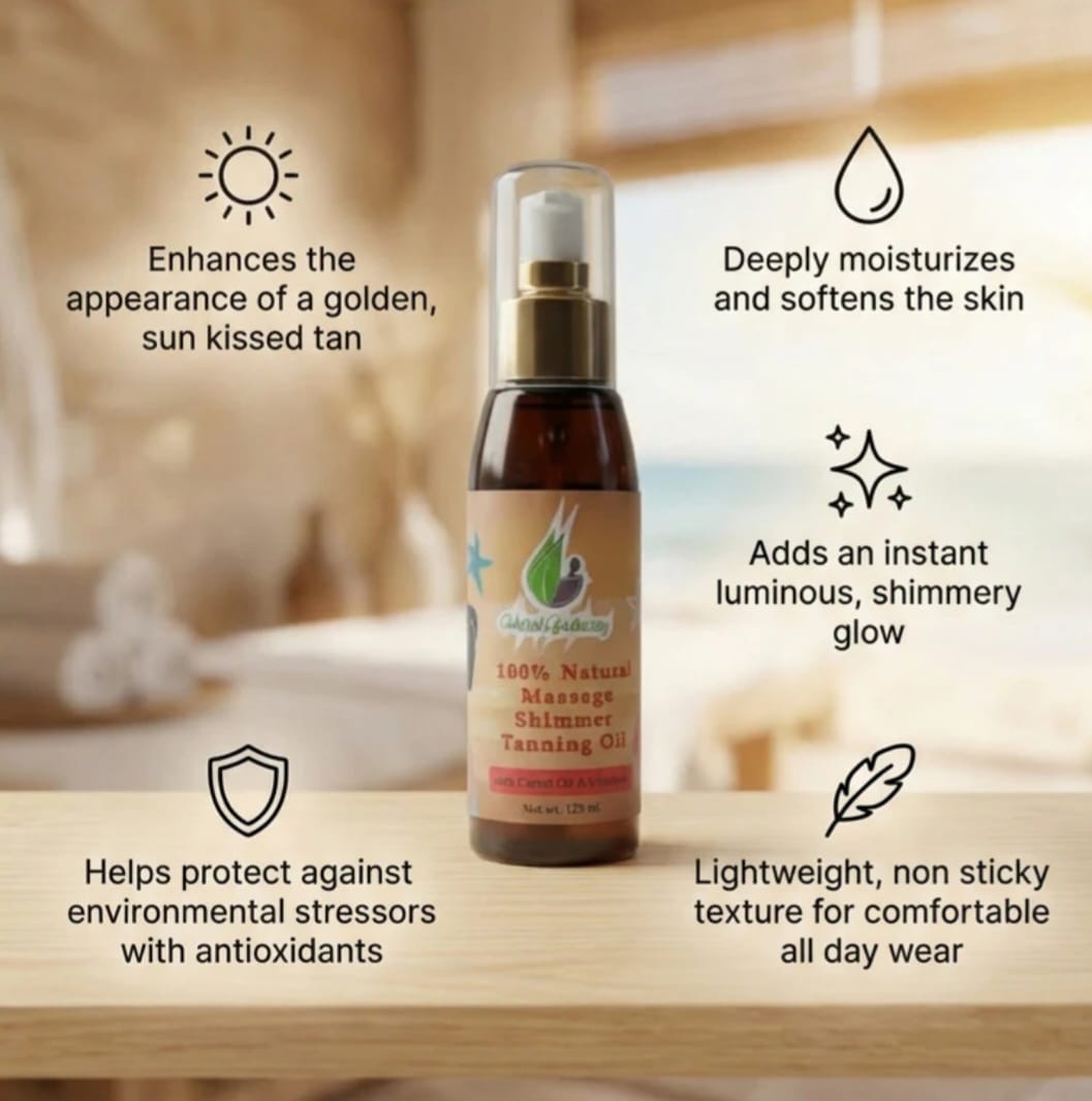Tanning Shimmer Oil 125ml