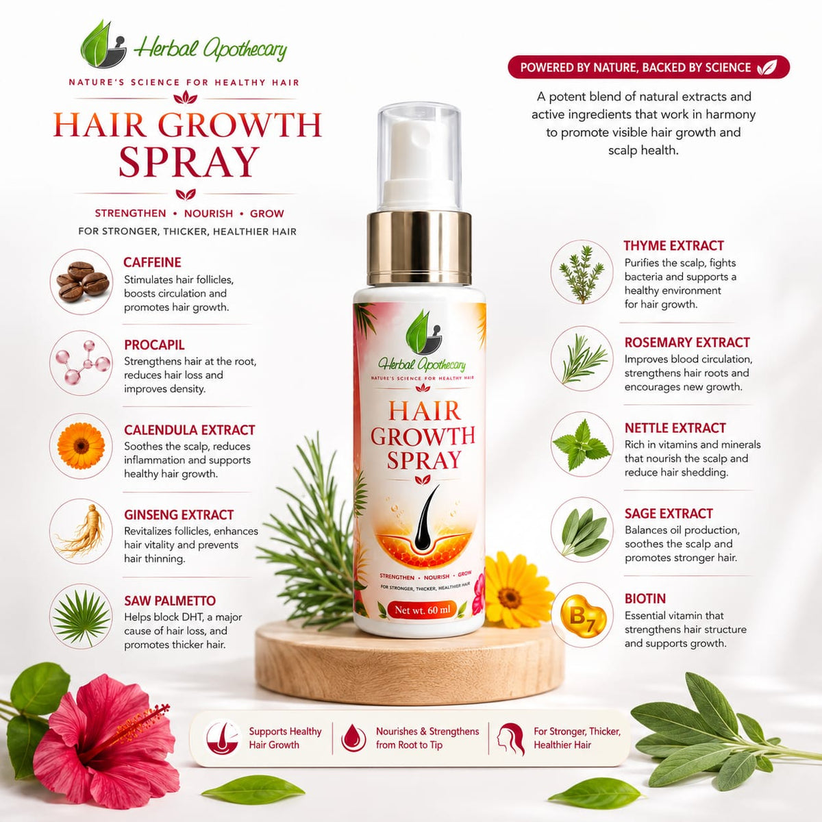 Hair Growth Spray 60ml